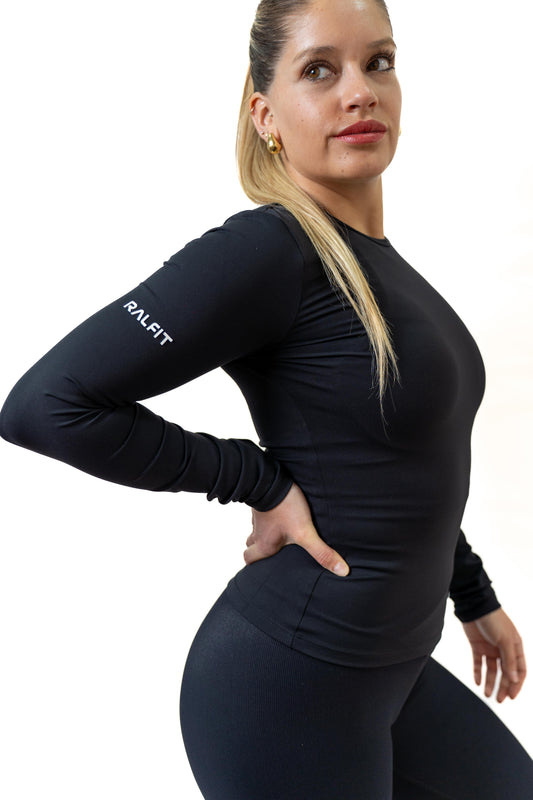 POLERA SMOOTH MANGA LARGA