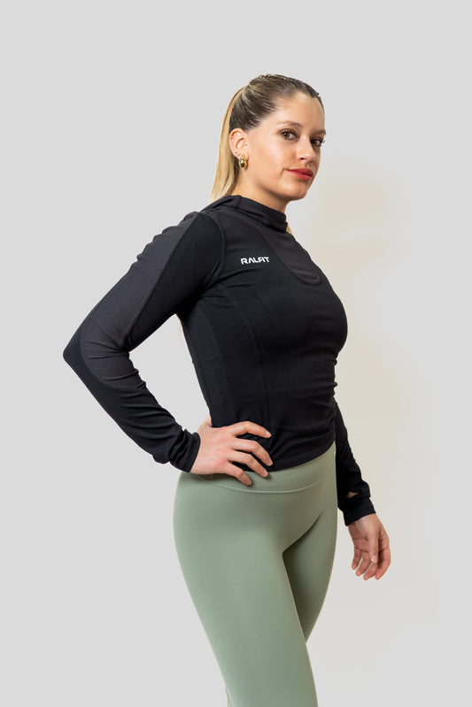 POLERON FITTED CAPUCHA